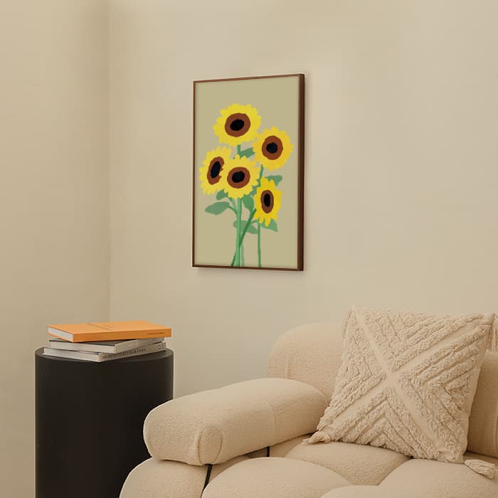 뚜누 해바라기 포스터