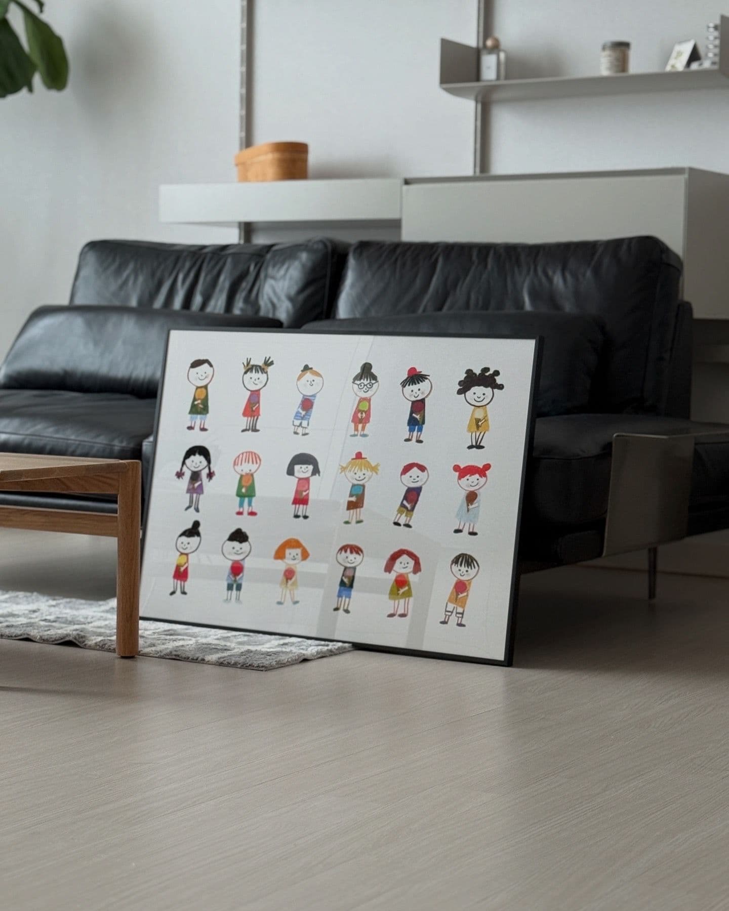 Summer Joy 포스터 거실 리뷰