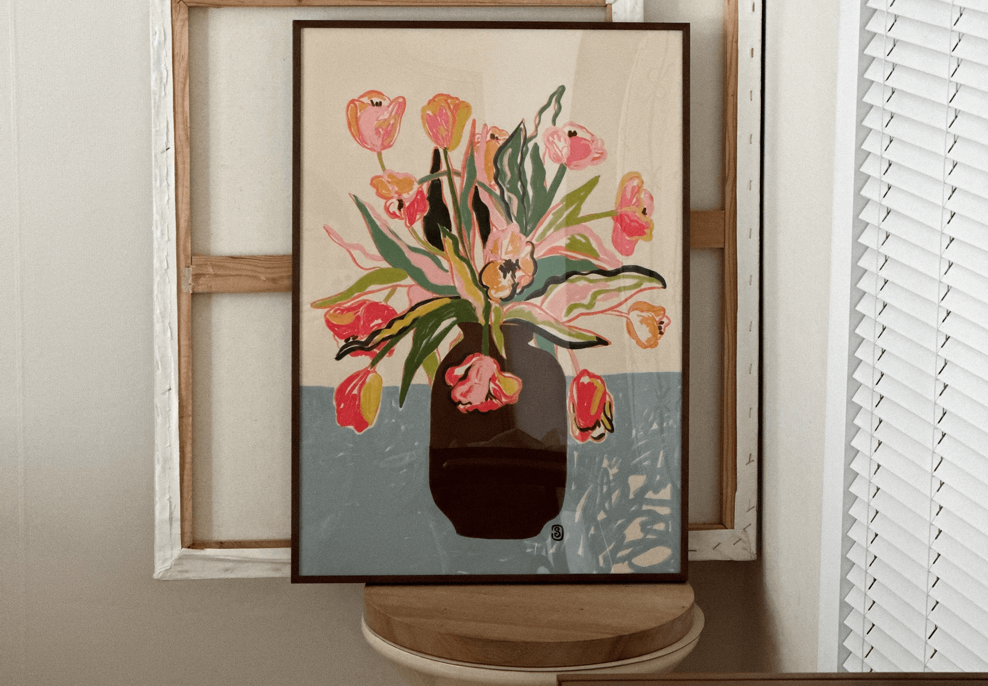 TULIPS 포스터 인테리어