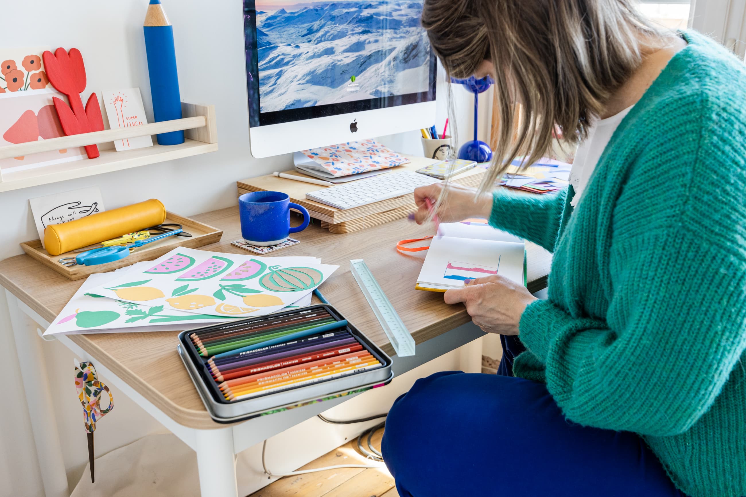 색과 종이의 마법, 미리암 반 네스트의 콜라주 세계