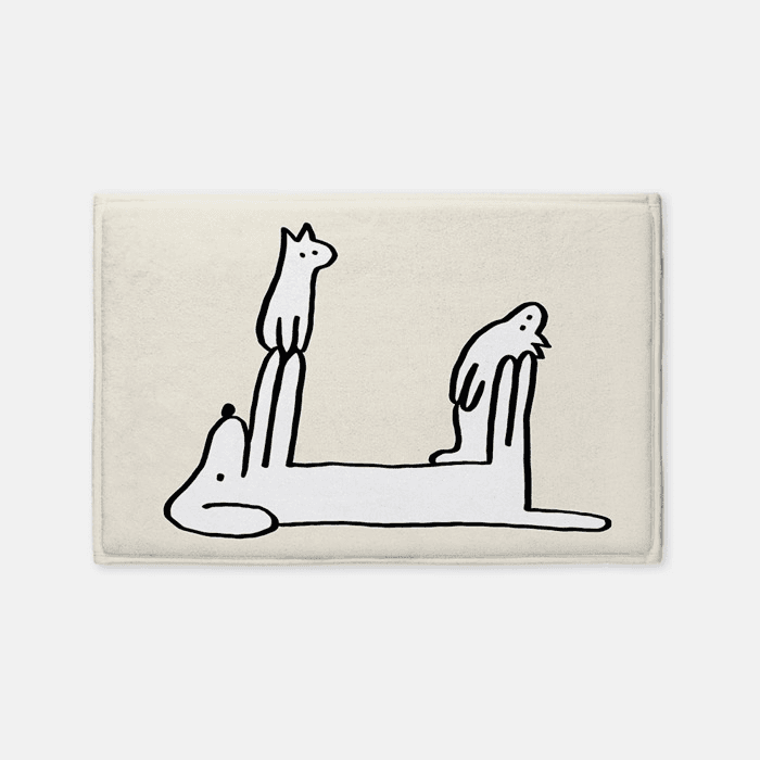 lazyyy weekend 발매트