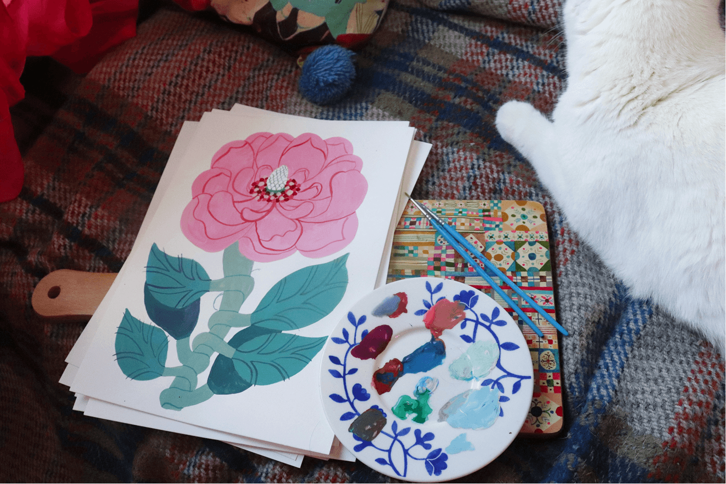 스웨덴의 감성을 담은 일러스트레이터, 모니카 포스버그