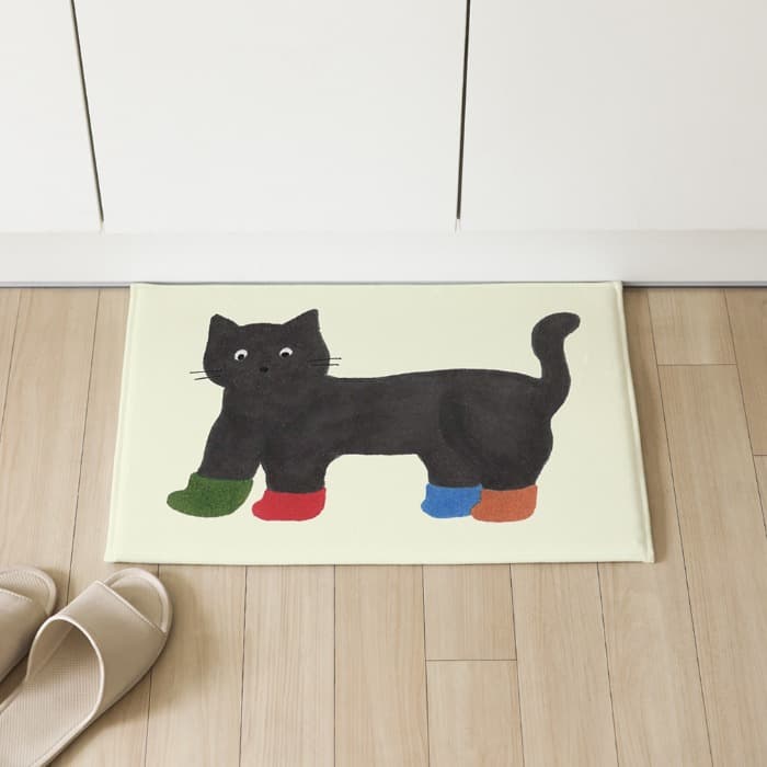 wear different shoes 발매트