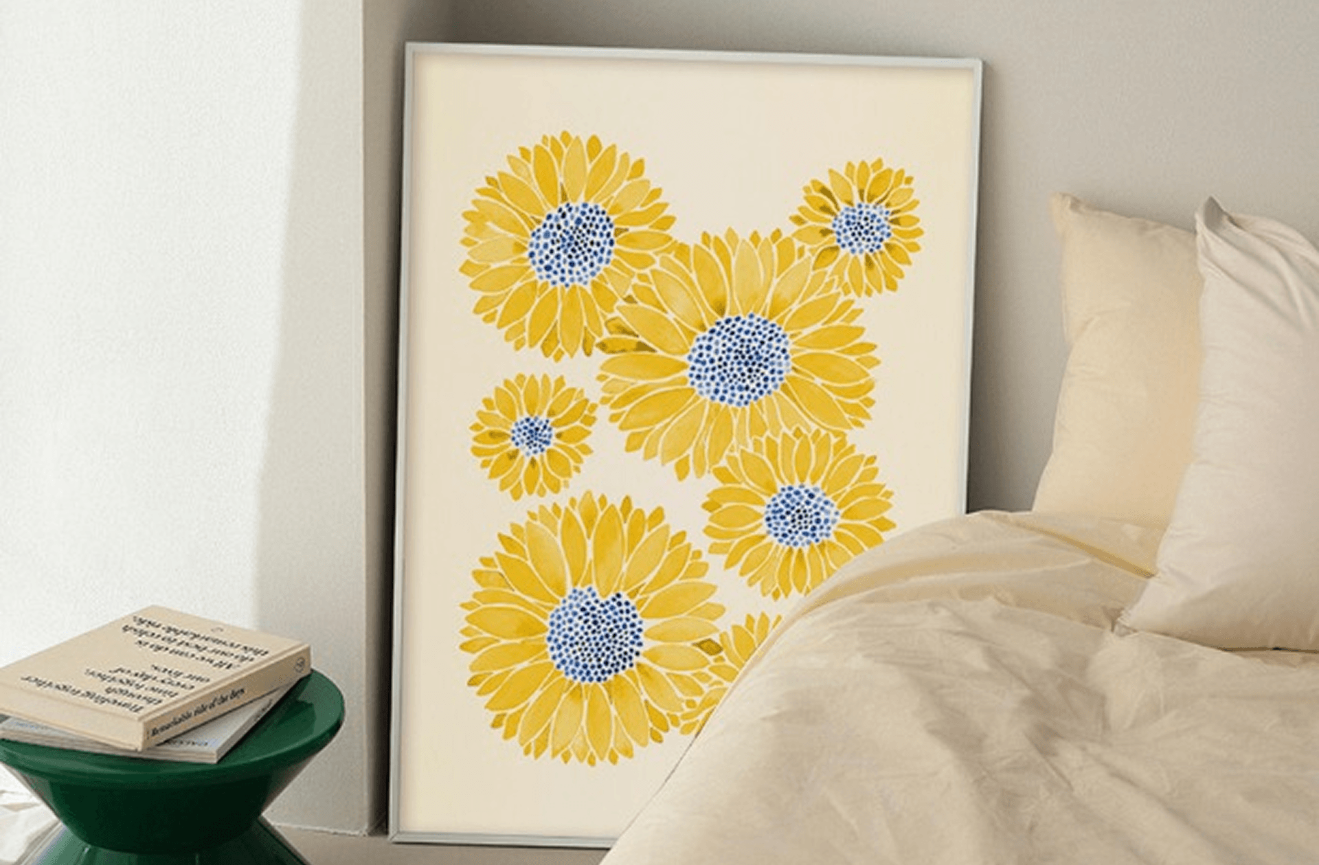 해바라기 그림은 돈을 부른다? 배치법, 위치 완벽 정리